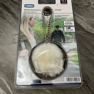 Cream mobile alert alarm charm new